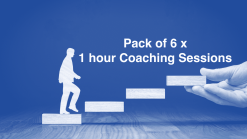 Pack of 6 x 1 hour coaching sessions