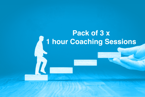 Pack of 3 x 1 hour coaching sessions